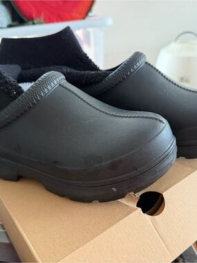 UGG Black Waterproof Winter Clog Boots